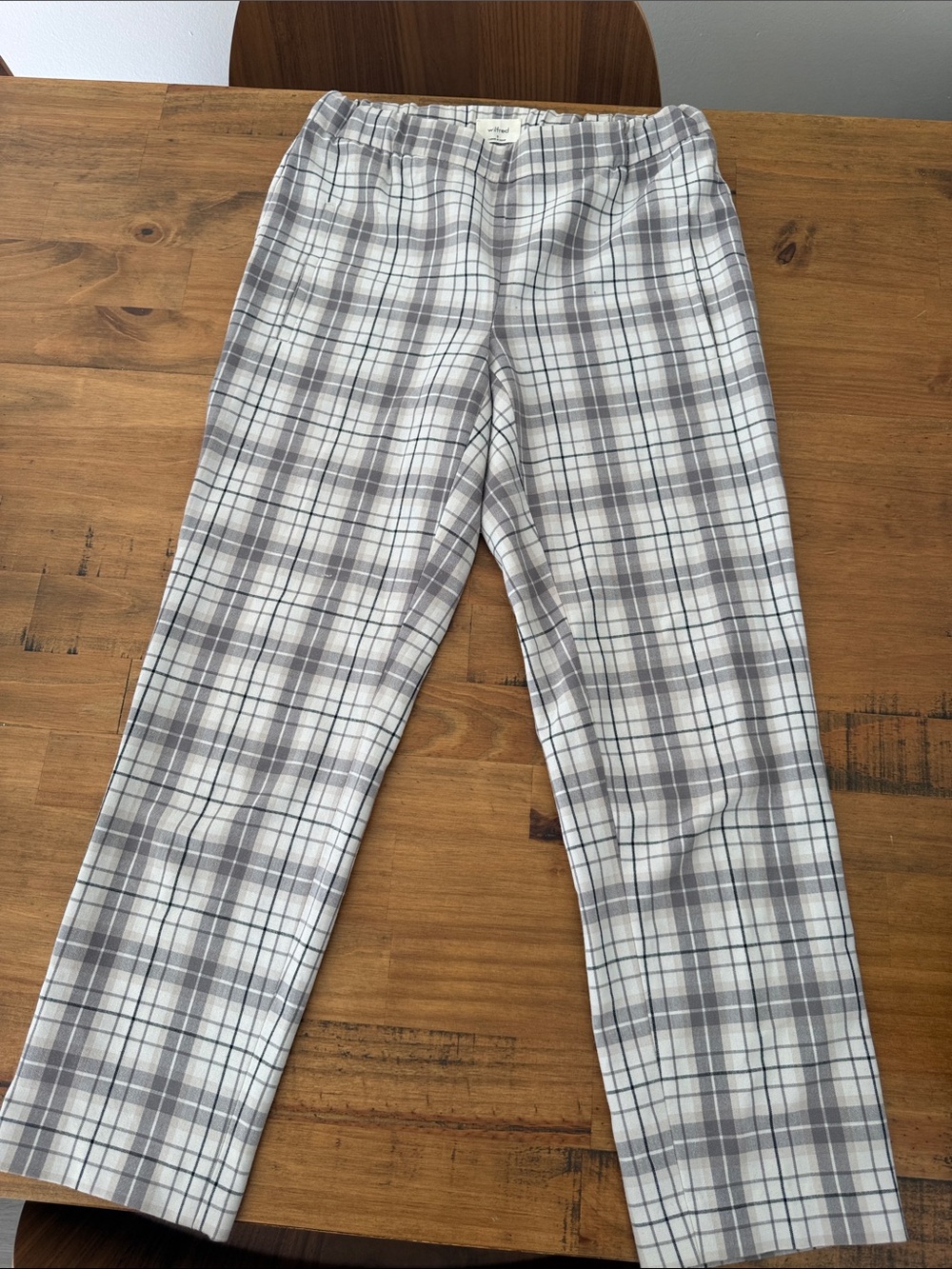 Wilfred Plaid Pant